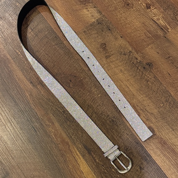 Silver Rhinestone Belt - Picture 2 of 4